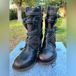 FREEBIRD Baker Black Boots Size 7